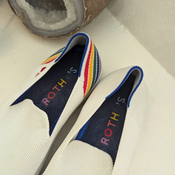 Rothy’s 6 Rainbow SF Pride Sneaker - Picture 6 of 8